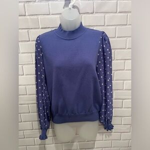 NANETTE LEPORE women purple sweater/size M